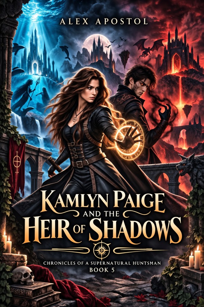 Kamlyn Paige and the Heir of Shadows, Book 5 cover