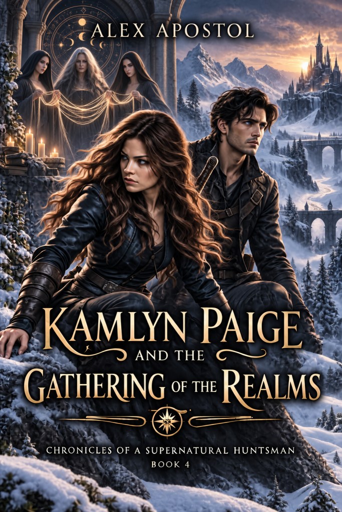 Kamlyn Paige and the Gathering of the Realms, Book 4 cover